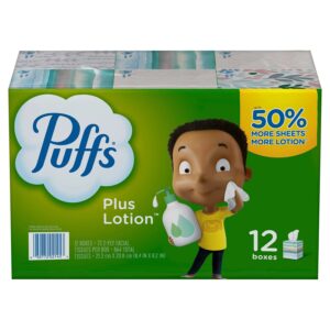 Puffs Plus Lotion Facial Tissues