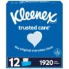 Kleenex Trusted Care 2-ply Facial Tissues