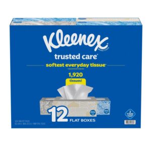 Kleenex Trusted Care 2-ply Facial Tissues