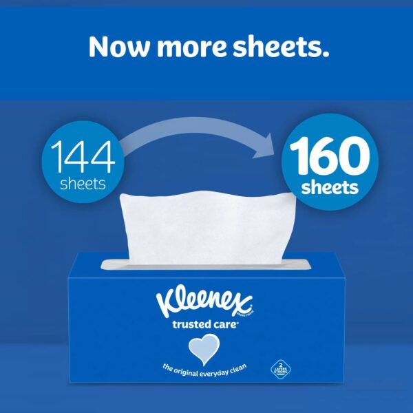 Kleenex Trusted Care 2-ply Facial Tissues