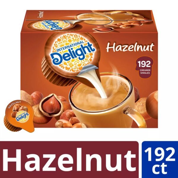 International Delight Hazelnut Coffee Creamer Singles - Image 2