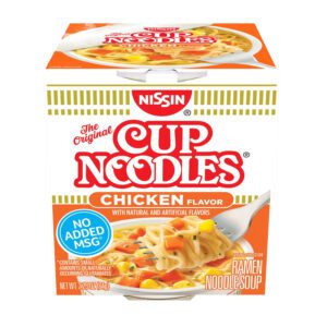 Nissin Cup Noodles, Chicken Flavor (2.25 oz., 30 ct.)