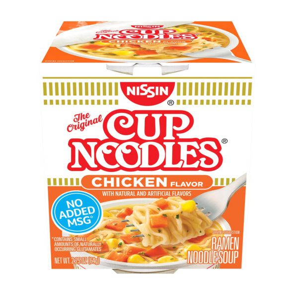 Nissin Cup Noodles, Chicken Flavor (2.25 oz., 30 ct.) - Image 2