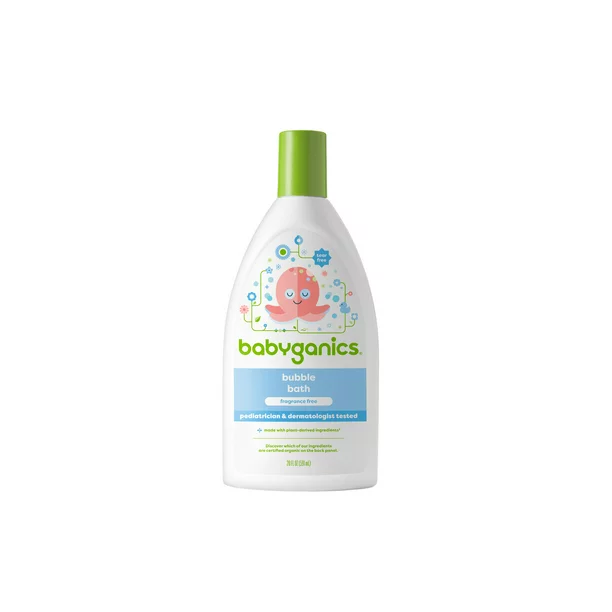 Babyganics Bubble Bath, Fragrance Free, 20oz