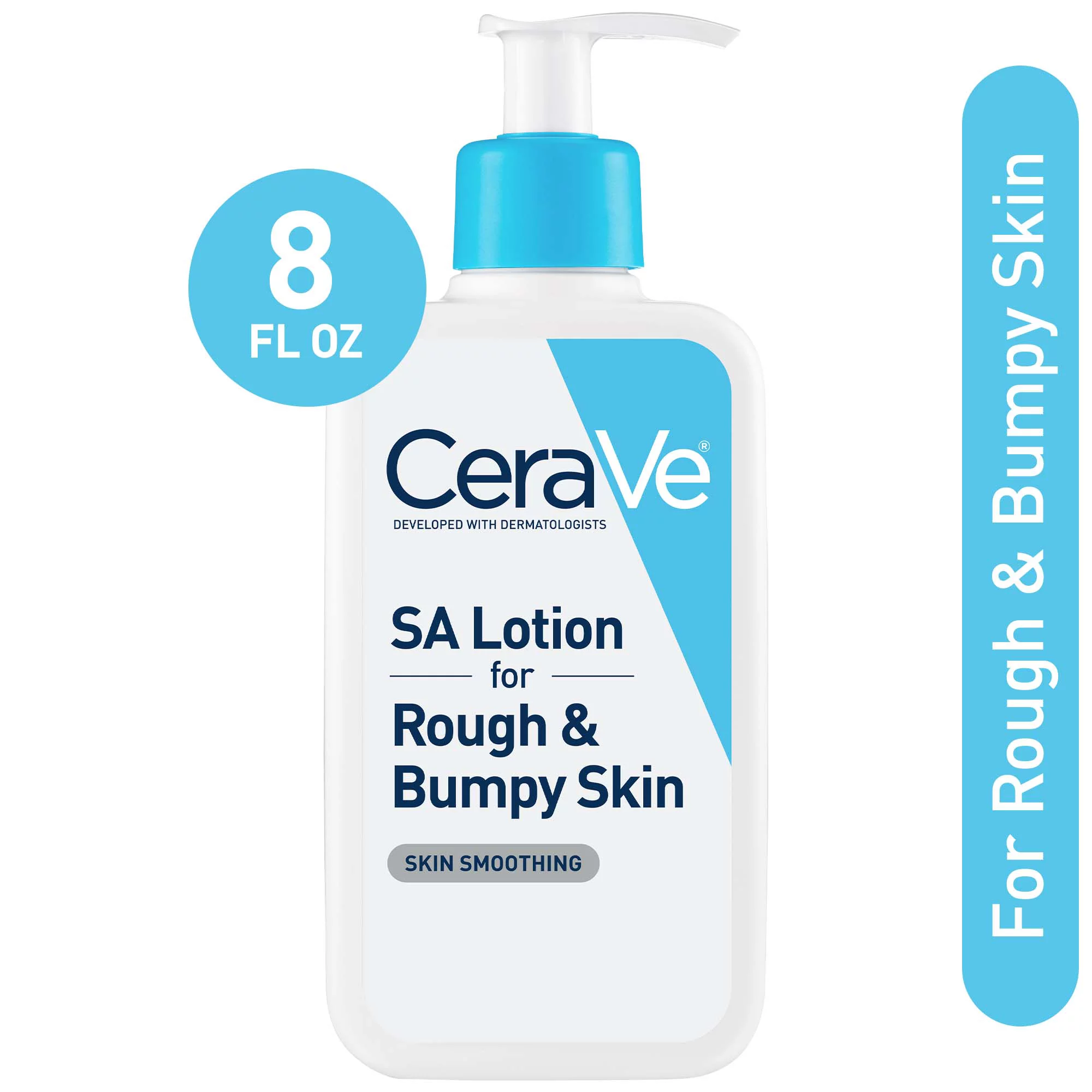 CeraVe SA Lotion, Moisturizing Lotion for Rough & Bumpy Skin, 8 fl oz